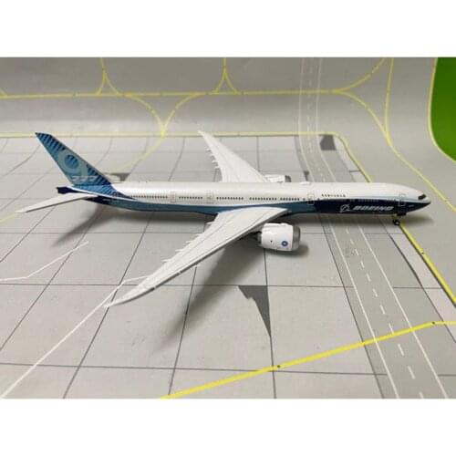1/400 Scale LH4160 B777-9x Plane Model Diecast Alloy Aircraft Collectible Display Airplanes Collection Gifts