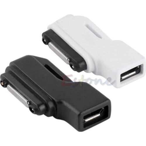 1PC Micro USB Charger Adapter to Charging Magnetic Dock for Sony Xperia Z1/Z2/Z3