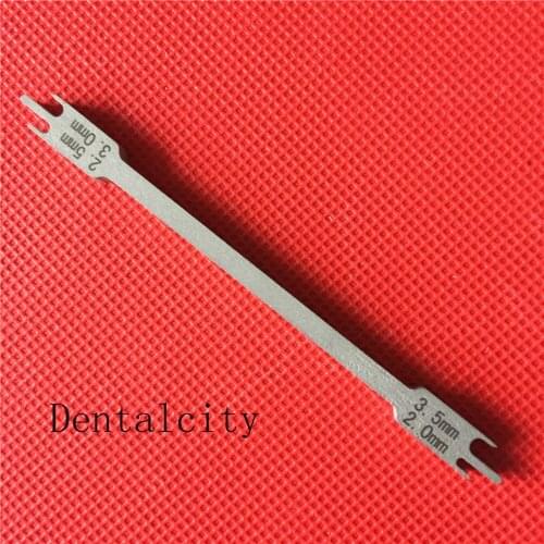 4 Sizes Dental Brackets Gauge Locator Stainless Steel Rod Dental Orthodontic Materials
