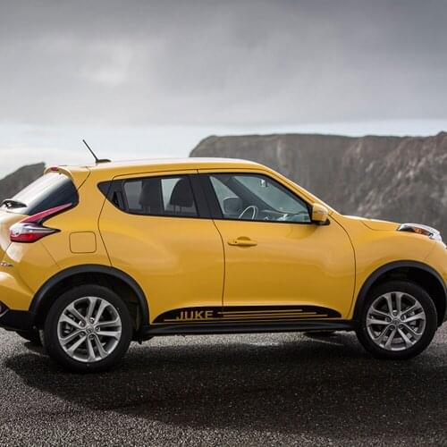 Car Decal Side Door Racing Stripe Graphic Vinyl Car Sticker Fit For NISSAN JUKE 2010 2011 2012 2013 2014 2015 2016 2017 2018