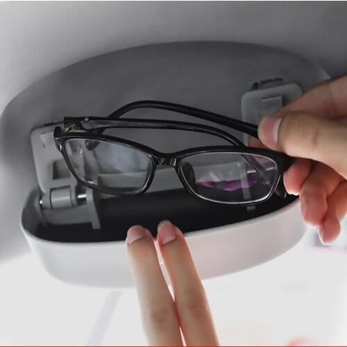 Car glasses frame storage box for Alfa Romeo Giulia Stelvio interior modification parts car glasses case