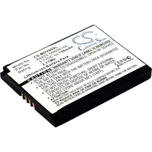 CS 750mAh/2.78Wh battery for Gateway 1533266,1533698,1533724,1533728,1533803,2521891,2521893,GCM-6, TPB800