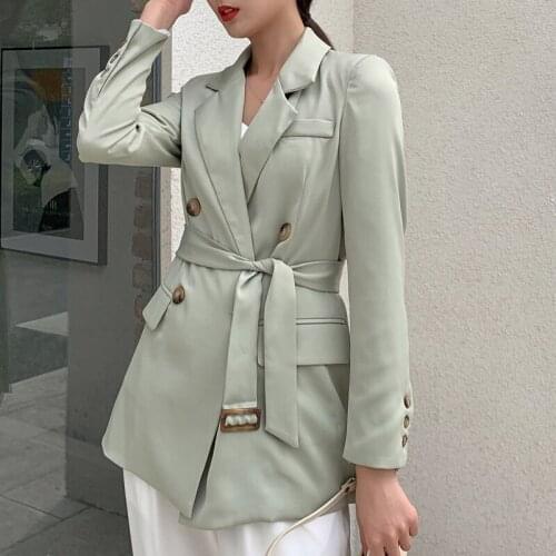 Dingaozlz Women's Long Blazers