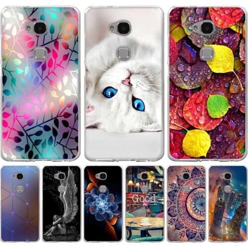 For Huawei Honor Play 5X / Honor 5X / for Huawei GR5 Cover For Huawei GR5 Honor 5X X5 Play 5X KIW-TL00 KIW-TL00H Soft TPU Case