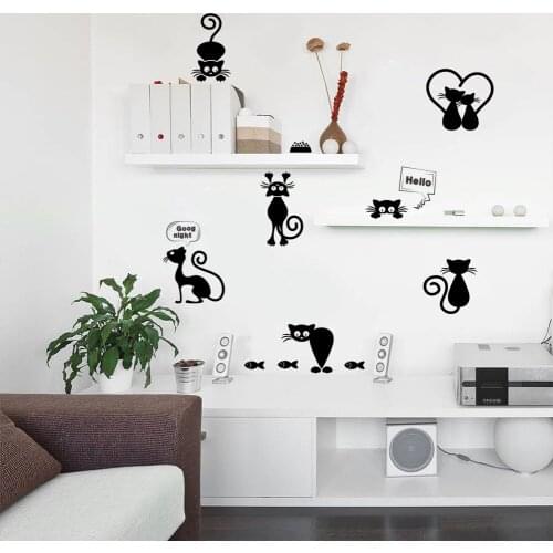 DUTRIEUX Black Wall Stickers