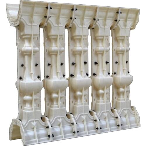 Hot sale ABS plastic concrete pillar fence WH-AA8 baluster mold