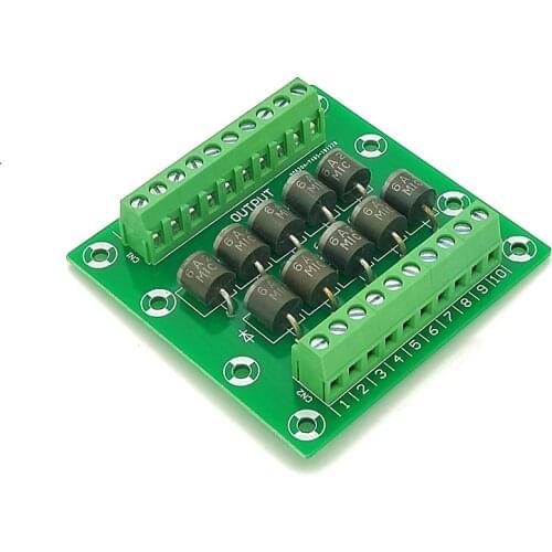 Diode Protection Terminal Block 6A2 6A/200V Diode Terminal Block