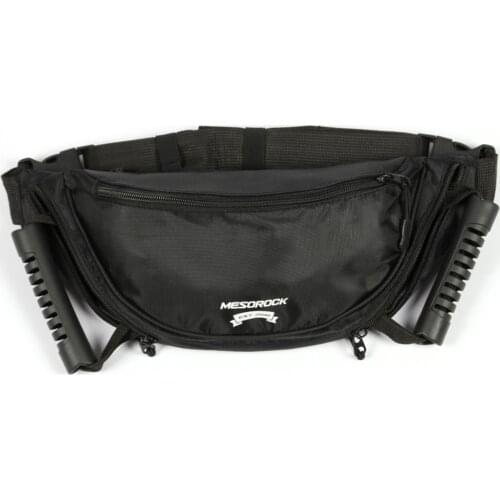Motorcycle Bag Hip Bum Waist Bag Motorbike Adjustable Waterproof Chest Bags With Motorcycle Safety Belt Rear Seat Non-slip Stra