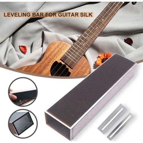 Guitar Fret Leveling File with Fretboard Guards Suitable for Electric Guitar Electric Bass Acoustic Guitar MC889