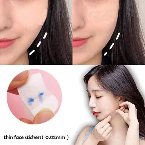 Invisible Thin Face Stickers Face Facial Line Wrinkle Sagging Skin V-Shape Face Lift Up Fast Chin Adhesive Tape