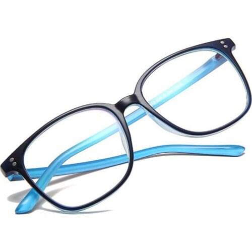 Fashion Glasses Women & Men Retro Optical Eyewear Personality Korean Eyeglasses Unisex Oversize Frame Anti-UV Spectacles