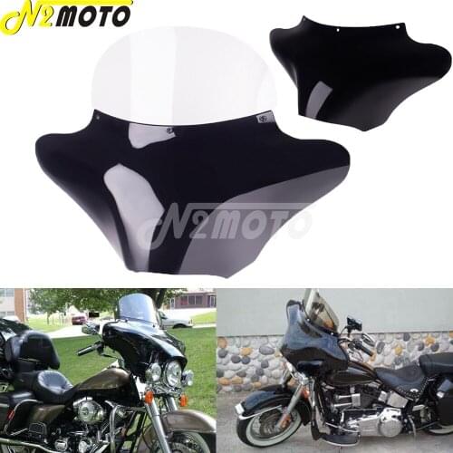 Plastic Front Outer Batwing Fairing Headlight Fairing for Harley Softail FLHR Road King Injected FLHRCI Road King Classic Custom