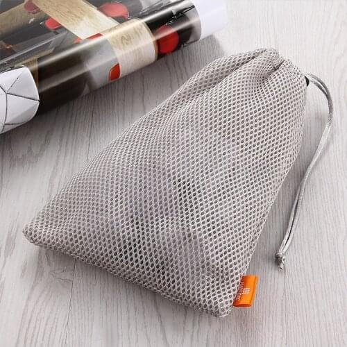 Portable Nylon Mesh Storage Bag Anti-fouling Dust-proof Scratch-resistant Protective Bag For Gadgets Phone Cable Pad