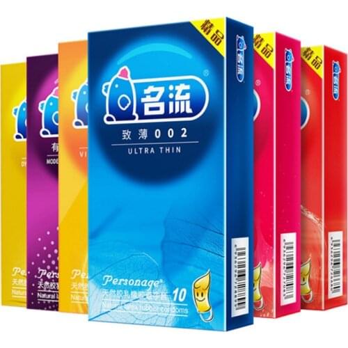 50pcs/lot Mingliu High Quality Natural Latex Condoms Penis Sleeve Condom Lubrication Condones Safer Contraception For Men