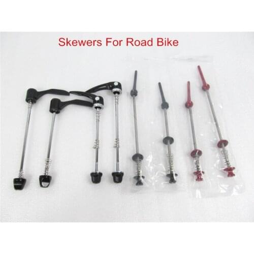 Ultralight Road Bicycle Skewers , DT Skewers Titanium & Aluminum Skewers , 9x100mm / 10x130mm for road wheels hubs