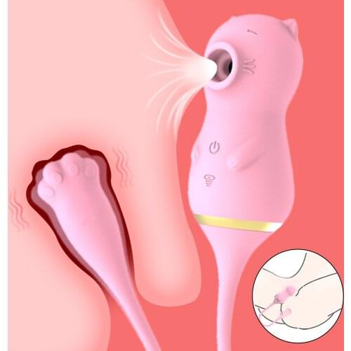 2 In 1 Sucker Vibrator Vibrating Egg Sex Toys For Women G-spot Clitoral Stimulator Nipple Sucking Vibrators Female Masturbator