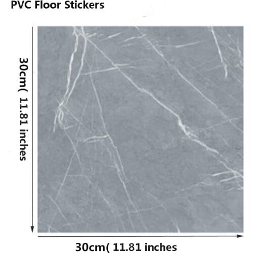 Waterproof Floor Stickers Self Adhesive Marble Wallpapers Bathroom Wall Sticker House Renovation Decals DIY Wall Ground Decor