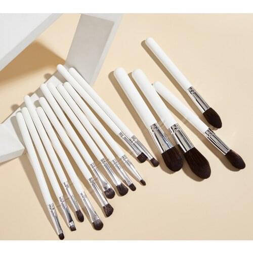 15Pcs Makeup Brushes Set Eye Shadow Eyebrow Eyeliner Blush Loose Foundation Powder Professional Lip Women Cosmetic Tools