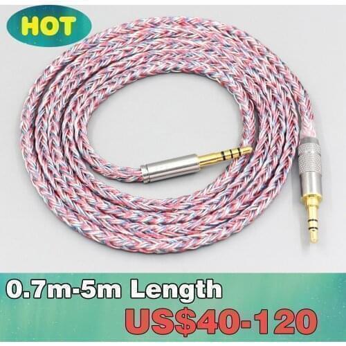 16 Core Silver OCC OFC Mixed Braided Cable For H6 H8 H7 H9 H2 H4 H8i H9i LN007597