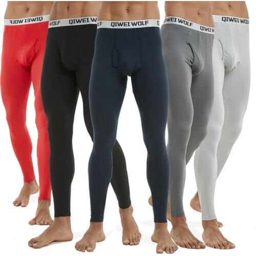 2018 New long johns men modal underwear shaper legging underpants elastic material