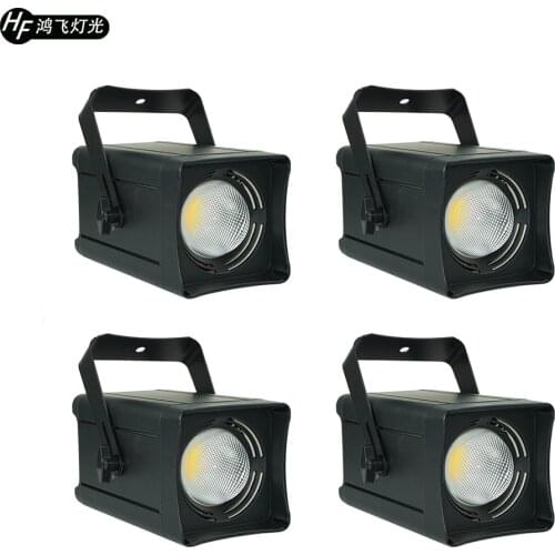4 Pieces / Aluminum 100W RGBW 4in1 COB Wall washer Warm/white 2in1 Stage COB Lights