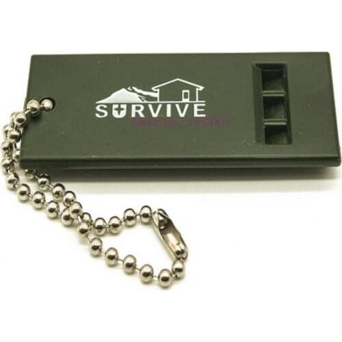 500pcs Outdoor Multiple Audio Survival Whistle First Aid Kits Emergency Signal Rescue Sport Referee Practical Team Gift