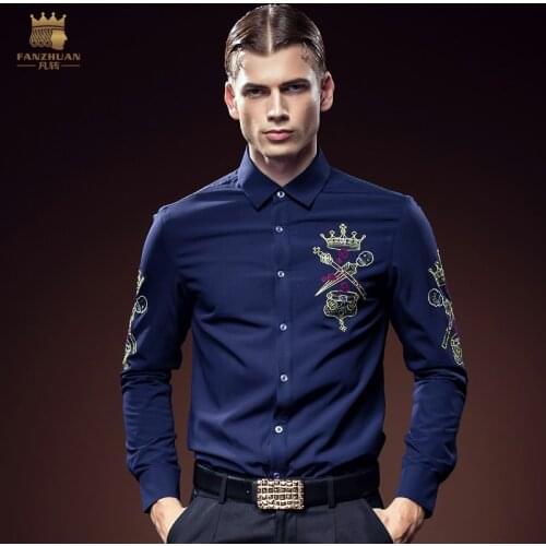 Мужские вельветовые рубашки FANZHUAN China At AliExpress