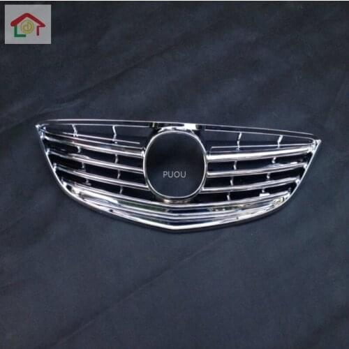 Chrome front grille trim auto grille cover for Mazda 6 atenza 2014 2015 ABS chrome 1pc/lot