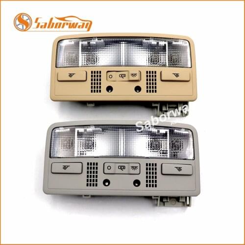 Saborway Gary Beige Interior Dome Light Reading Lamp for Passat B5 Octavia Superb 3B0 3BD 947 105 2EN 3BD947105