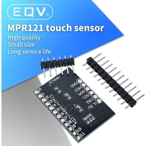 MPR121 Breakout V12 Capacitive Touch Sensor Controller Module I2C keyboard For WAVGAT