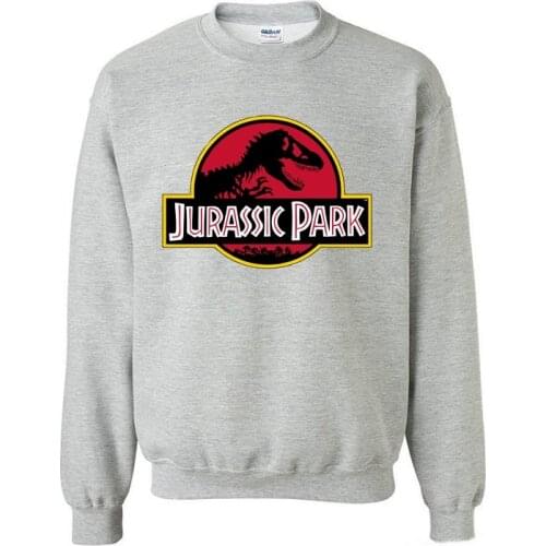 JURASSIC PARK Mens Sweatshirts Dinosaur World Graphic jersey youth Skateboard sportwear spring men women jogger pullover tops