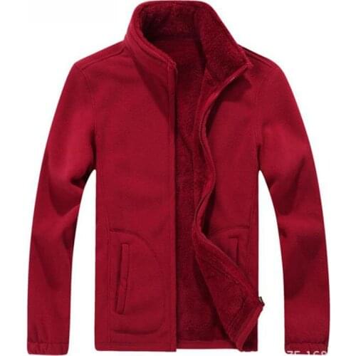 8XL Men Outdoor Autumn Winter Tactical Jacket Fleece Thermal Warm Camping Slim Fit Coat Trekking Hiking Fishing Travel Jacket