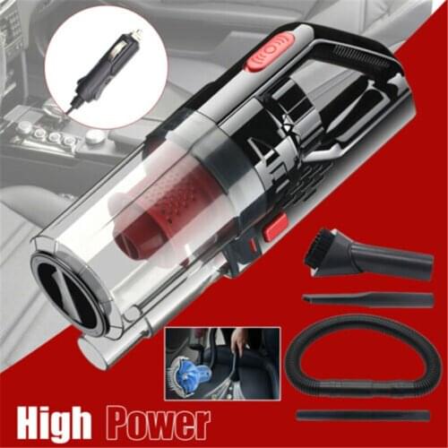 2020 New Car Vacuum Cleaner 12V 150W 6000PA Portable HandHeld Wet Dry Dual Cordless Wireless Car Plug For Home Car