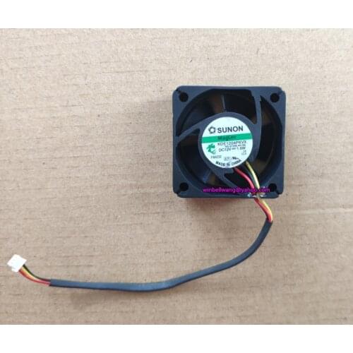 Original 40*40*20mm 4cm fan KDE1204PKVX MS.B1338.AR.GN forHuawei 5600 exchanger 12V 1.6W 3wires