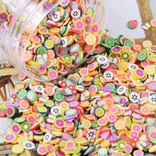 About 100g Slime Clay Sprinkles For Filler Slime DIY Supplies Candy Fake Cake Dessert Mud Decoration Toys Accessories For Kids