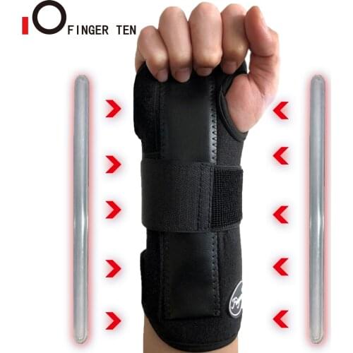 Wrist Support Brace Worn on Left Hand or Right Hand 1 Pc Breathable Durable Finger Splint Carpal Tunnel Protector Finger Ten