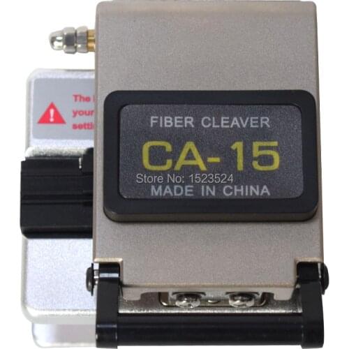Free Shipping CA-15 Fiber Cleaver Optical Fiber Cutting Knife Fiber Optic Cleaver High Precision Cleaver Fiber Cutter