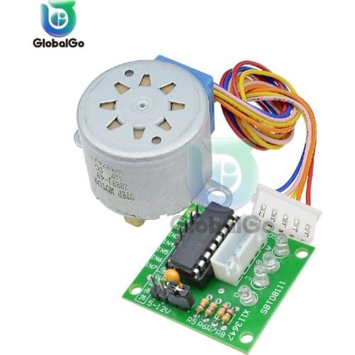 1set Smart Electronics 28BYJ-48 12V 4 Phase DC Gear Stepper Motor + ULN2003 Driver Board for Arduino DIY Kit
