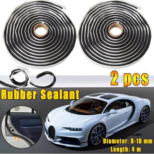 1/2 4m car black butyl rubber headlight sealant modification to reseal Hid headlight taillight shielding tape
