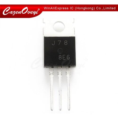 10pcs/lot=5paris ( 5pcs 2SJ78 + 5pcs 2SK215 ) TO220 J78 K215 TO-220 In Stock