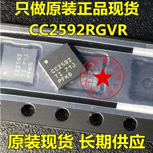 100% New&original In Stock CC2592RGVR CC2592 VQFN16 TI