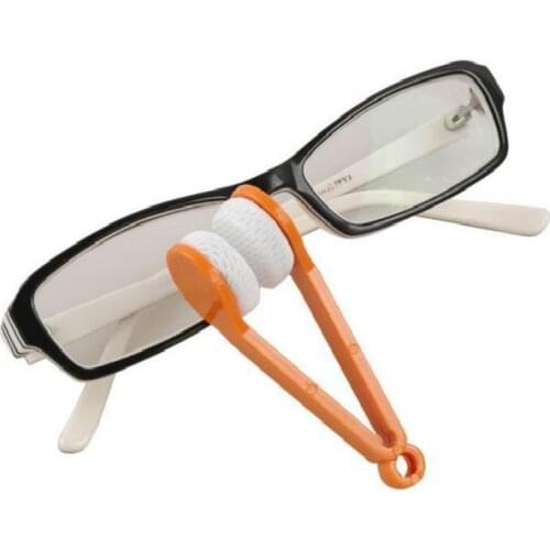 1000Pcs/lot Mini Microfibre Glasses Cleaner Microfibre Spectacles Sunglasses Eyeglass Cleaner Clean Wipe Tools Comb