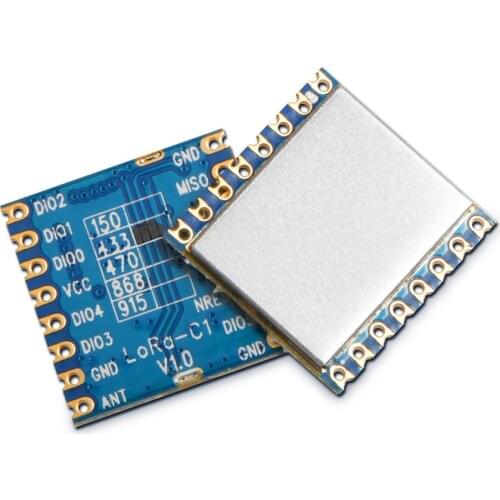 2pcs LoRa1278-C1+Spring antenna 150mhz 20dBm 100mW Wireless RF LoRa Module with SX1278 LoRa Chip 4km