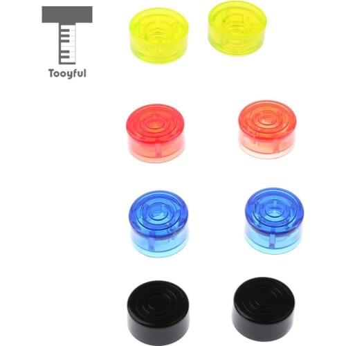 Tooyful 2pcs Guitar Effect Foot Nail Cap Protection Cap for Guitar Pedal Effect