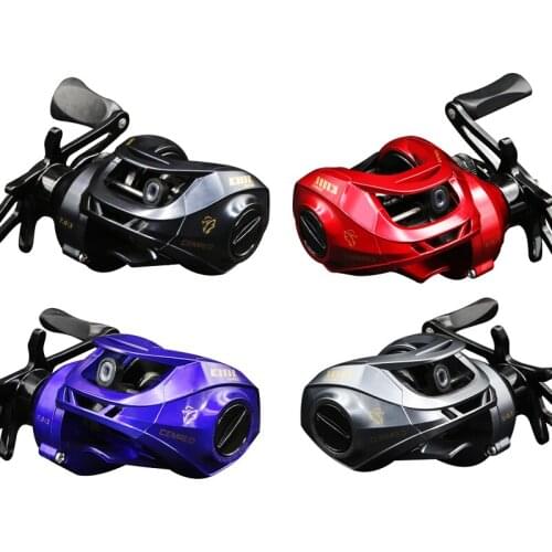 2021 new Metal Spool Baitcasting Reel 17+1 BB 7.0:1 High Speed Gear Ratio Saltwater Freshwater fishing wheel Fishing Reel