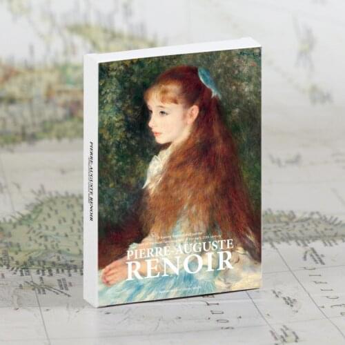 30 Pcs/Set Pierre Auguste Renoir Series Postcard ins Style Greeting Cards DIY Journal Decoration Stationery