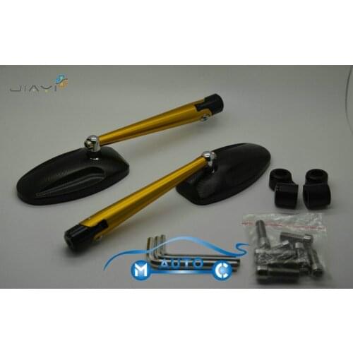 CNC 8MM 10MM Tomok Rear Side 3D Mirrors Fit For Ducati MONSTER M400 M600 M900 M750 M696 M796 M1100 600 750 900 1000 620 IE 800 A