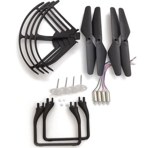 KY101D KY606D quadcopter FPV 4k Camera RC Drone spare part motors engines gear propeller guard kit