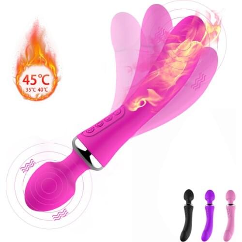 Powerful AV Vibrator Sex Toys for Woman Double Motor Magic Wand Clitoris Stimulator G Spot vibrating Female Masturbator Product