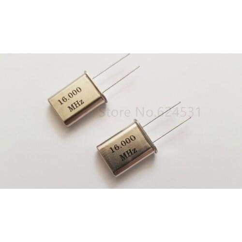 10pcs HC-49U 16MHZ In-line passive crystal U-shaped crystal Resonator